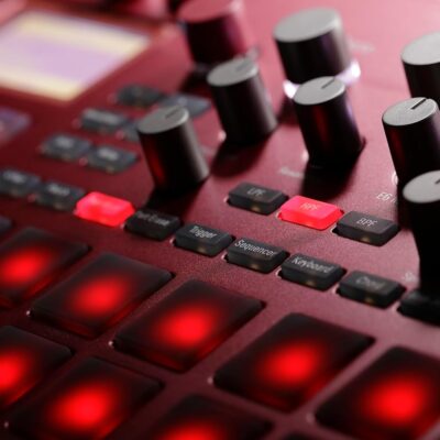 Korg electribe Sampler in ESX Red with V2.0 Software ELECTRIBE2SRD