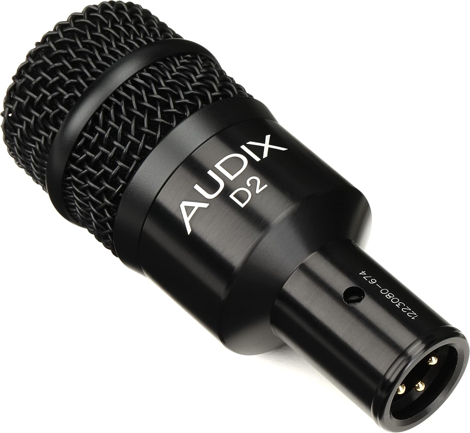 AUDIX D2 Hypercardioid Dynamic Instrument Microphone for Kick Drums, Toms, and Bass Instruments