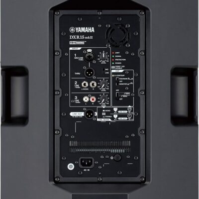 714QkRGtS3L. AC SL1500 Yamaha DXR15MKII, 15 1100W Powered Speaker Cabinet, Matte Black