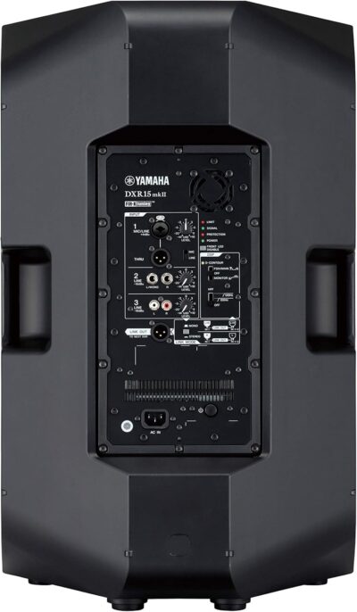 714QkRGtS3L. AC SL1500 Yamaha DXR15MKII, 15 1100W Powered Speaker Cabinet, Matte Black