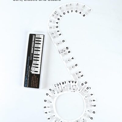 714WxyWj3jL. AC SL1500 1773868191 6230 Piano Notes Guide for Beginner, Removable Piano Keyboard Note Labels for Learning, 88-Key Full Size, Made of Silicone, No Need Stickers, Reusable and Comes with Box (Classic BlackοΌ