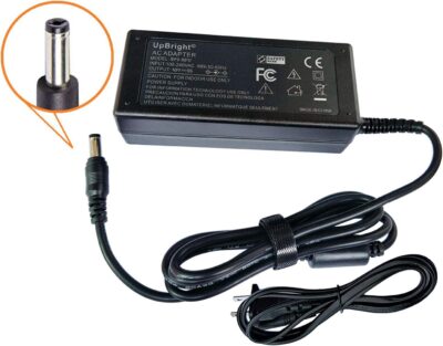 UpBright 19V AC/DC Adapter Compatible with Akai Professional MPC Live MPCLive MPC X MPCX Force Standalone Sampler Sequencer Music Production Center MPC Live II 2 19VDC 3.42A Power Supply Cord Charger