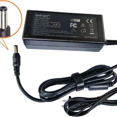 UpBright 19V AC/DC Adapter Compatible with Akai Professional MPC Live MPCLive MPC X MPCX Force Standalone Sampler Sequencer Music Production Center MPC Live II 2 19VDC 3.42A Power Supply Cord Charger