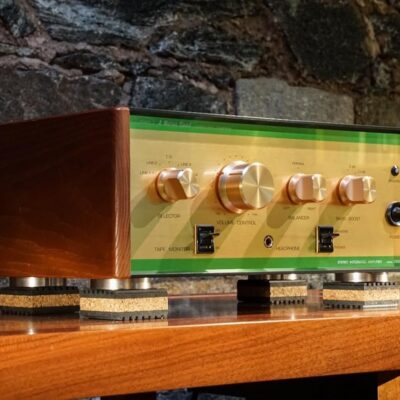 714cOmNWflL. AC SL1500 Sound Isolation Pads. Cork Pads for Turntables to Reduce Vibration & Skipping (1 Pack of 4)