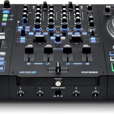 RANE PERFORMER 4-Channel Motorized DJ Controller, 7 Platters with Displays, Precision Feel Faders, Stem Split, Advanced FX, Serato DJ Pro Included