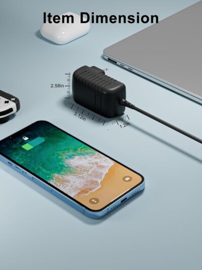 9V AC-DC Adapter Charger Compatible with Electro-Harmonix Holy Grail Max Reverb Power Supply Cord Mains PSU