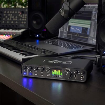 MOTU M6 6×4 USB-C Audio Interface with Studio-Quality Sound