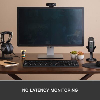 Logitech for Creators Blue Yeti Nano USB Microphone for Gaming, Streaming, Podcasting, Twitch, YouTube, Discord, Recording for PC and Mac, Plug & Play -Blackout