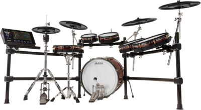 Alesis Strata Prime Electric Drum Set with Touch Screen, Triple-Zone ARC Cymbals, Active Magnetic Hi-Hat Controller, Dual-Zone Mesh Heads, 20 Kick, 215,000 Multi-Channel Samples