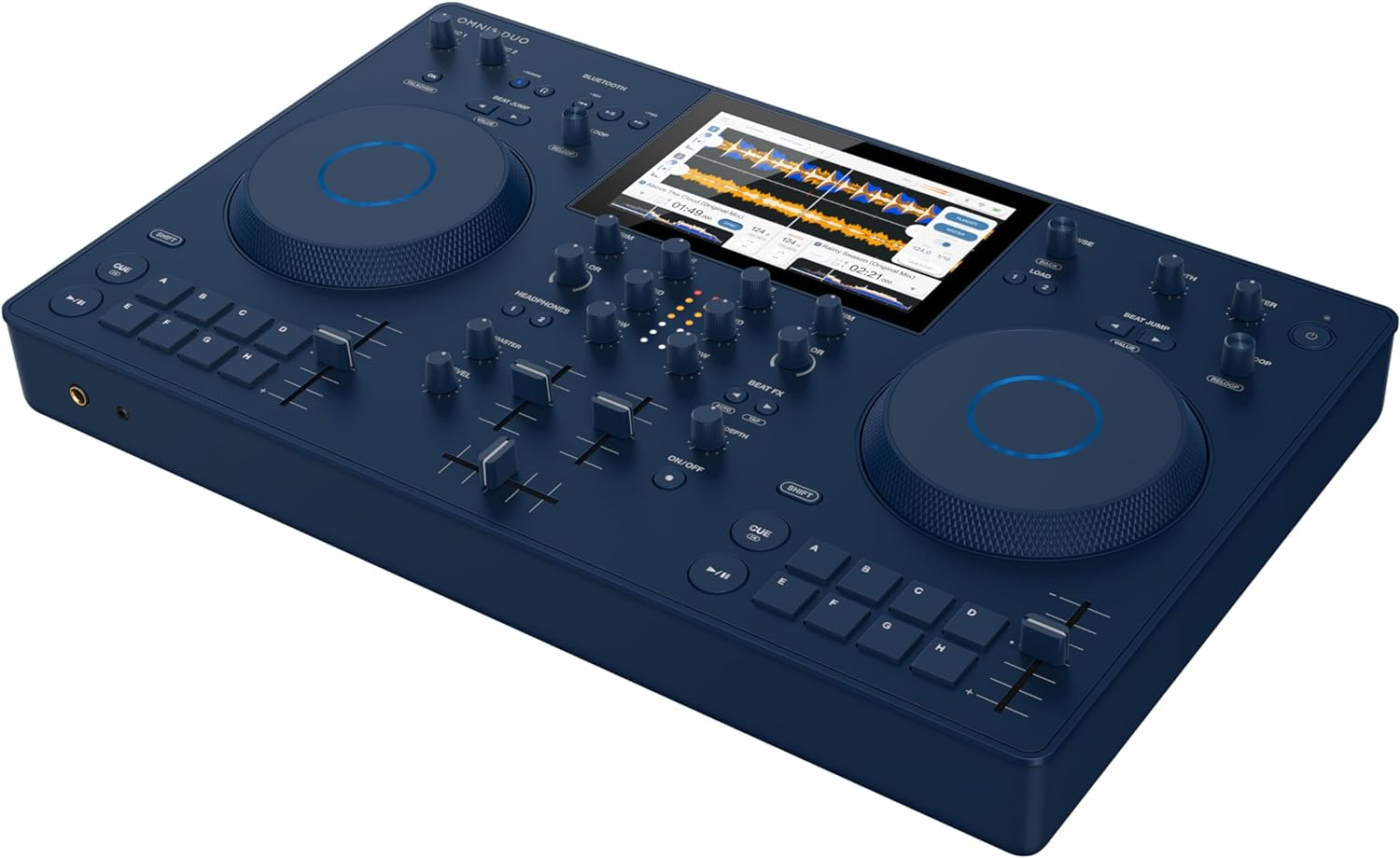 AlphaTheta OMNIS-Duo Portable All-in-One Battery Powered DJ Controller