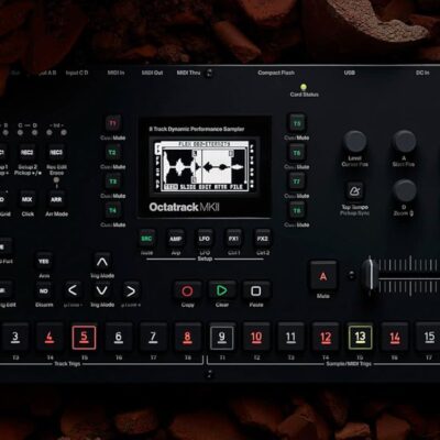 Elektron Octatrack MKII 8-track Performance Sampling Workstation/Sequencer – Black