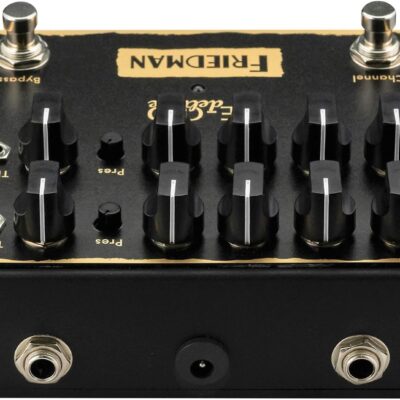 Friedman Amplification BE-OD Deluxe Dual Overdrive Guitar Effects Pedal