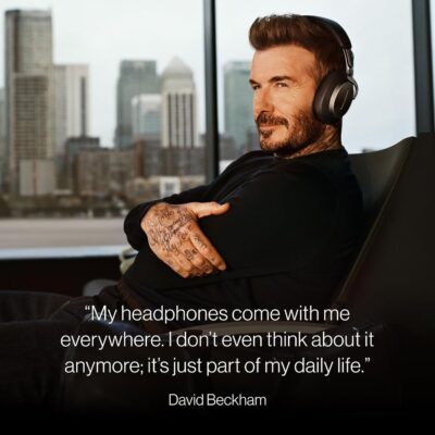 Bowers & Wilkins Px8 S2 Wireless Over-Ear Headphones, Active Noise Cancelling & Transparency Mode, High-Res Playback, 30H Playtime with Quick Charge Support, Bluetooth Headphones, Onyx Black