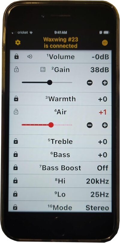 Waxwing Phono DSP Preamp from Parks Audio with Magic, Optical Out & Full App Control