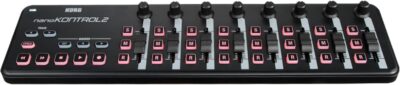 Korg nanoKONTROL2 Slim-Line USB Control Surface, Black