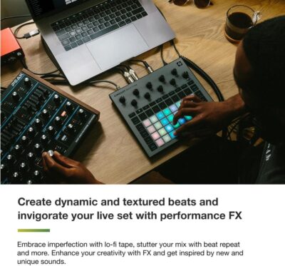 Novation Circuit Rhythm: Sampler and groovebox with eight sample tracks for making and performing beats