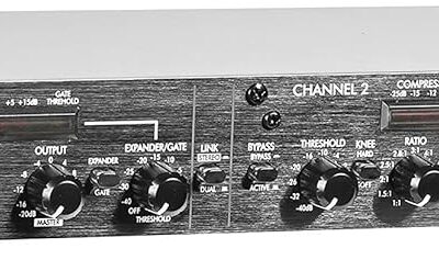 ART SCL2 Dual/Stereo Compressor/Limiter Expander/Gate, Black (SCL-2)