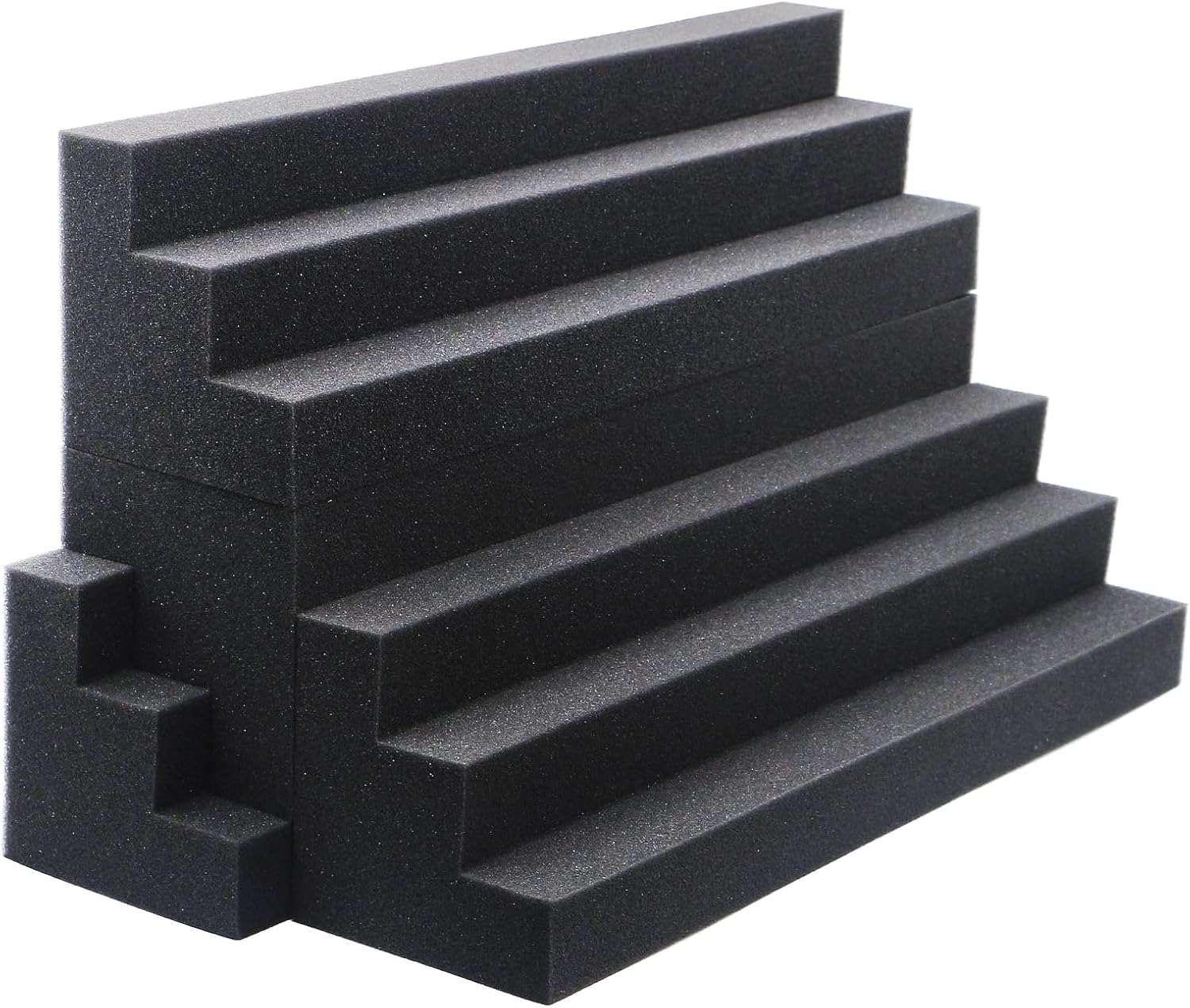 24 Pack Bass Traps Acoustic Foam Panels – 12 X 3 X 3 Bass Trap Acoustic Foam Corner Block- High Density Soundproofing Foam – Acoustic Panels for Home, Studio or Theater