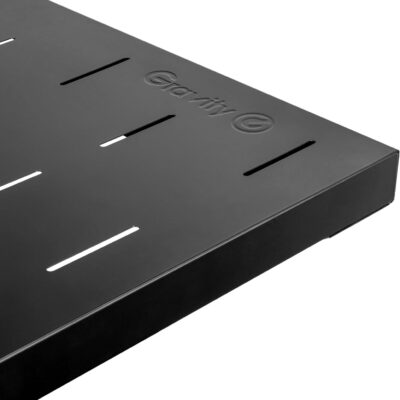 718Lp7 PHHL. AC SL1500 GRAVITY STANDS Set with Keyboard Stand X-Form Double and Rapid Desk (KSX 2 RD),Black