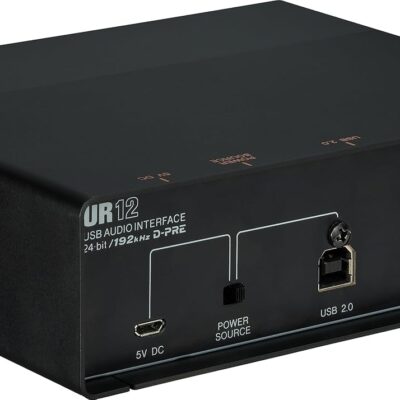 718WfKQiyHL. AC SL1500 Steinberg UR Series UR12 Black/Copper Audio Interface with Cubase AI and Cubase AI