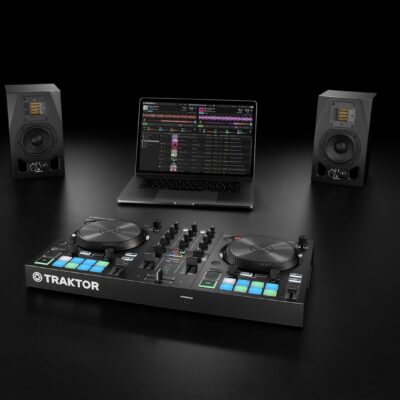 Native Instruments Traktor Kontrol S2 Mk3 DJ Controller, Black (25421)