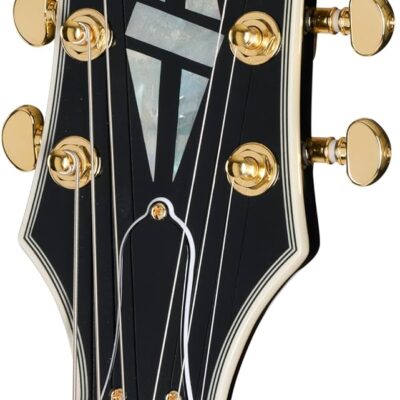 Epiphone Inspired by Gibson SG Custom, Ebony Gold Hardware with Bag