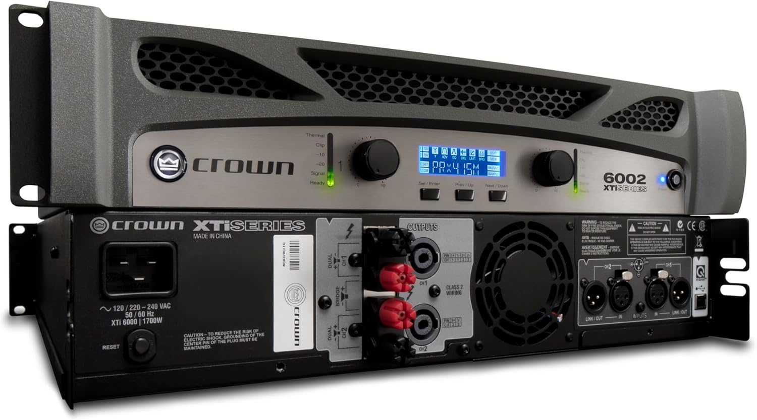 Crown XTi4002 Two-channel, 1200-Watt at 4Ω Power Amplifier
