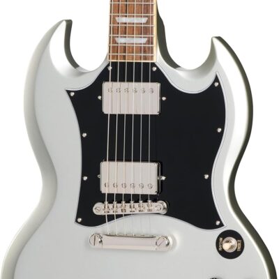 Epiphone Inspired by Gibson SG Standard, Silver Mist with Bag