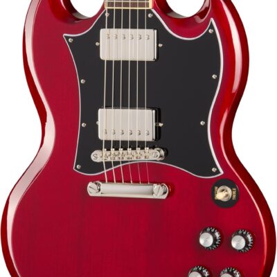 Epiphone Inspired by Gibson SG Standard, Cherry with Bag