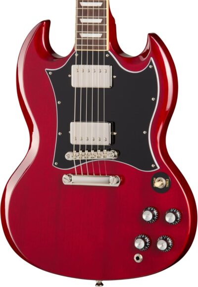 Epiphone Inspired by Gibson SG Standard, Cherry with Bag