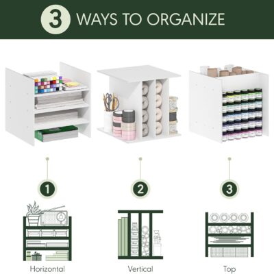 71BBYldy5IL. AC SL1500 Furinno Cubicle Cube Insert, 3-Shelf Cube Organizer, Fits into Furinno Extra Thick Cubes, for Organizers and Storage, Black Dark Oak (Does not fit IKEA Kallax Shelving)