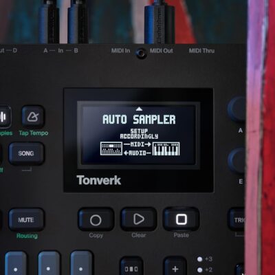 Elektron Tonverk Polyphonic Multisampler & Audio Processor w/ 16 Tracks, Subtracks, and Auto Sampler
