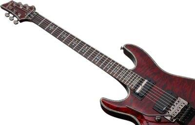 71CT1HqAhXL. AC SL1500 Schecter Hellraiser C-1 with Floyd Rose Sustainiac Left-Handed – Black Cherry
