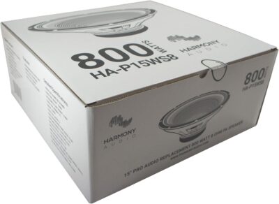 71CeP4JBeRL. AC SL1500 Harmony Audio HA-P15WS8 Replacement 15 PA Speaker Woofer Compatible with Mackie Thump15BST