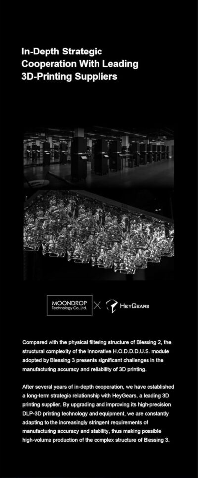 Moondrop Blessing 3 in-Ear Earphones 2DD+4BA Hybrid Triple-Range Frequency Division in-Ear Monitors 0.78-2pin IEM Earbuds