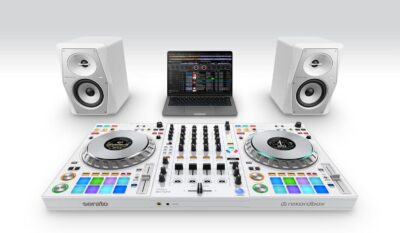 Pioneer DJ DDJ-FLX10 Limited Edition – 4-channel DJ controller for Rekordbox & Serato – White