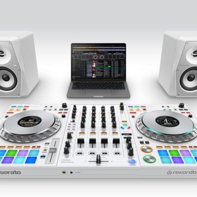 Pioneer DJ DDJ-FLX10 Limited Edition – 4-channel DJ controller for Rekordbox & Serato – White