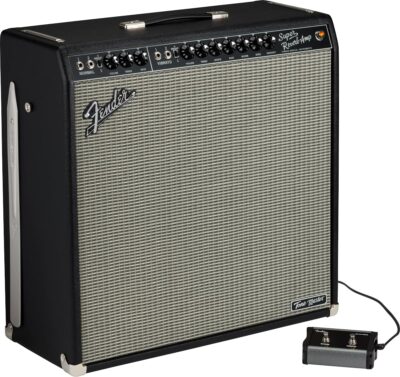 Fender Tone Master Super Reverb Guitar Amplifier, Black, with 2-Year Warranty