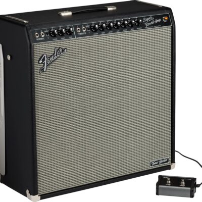 Fender Tone Master Super Reverb Guitar Amplifier, Black, with 2-Year Warranty