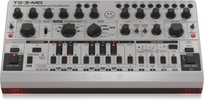 Behringer TD-3-MO-SR Modded Out Analog Bass Line Synthesizer with VCO, MIDI-Controllable VCF and Sub-Harmonics Oscillator