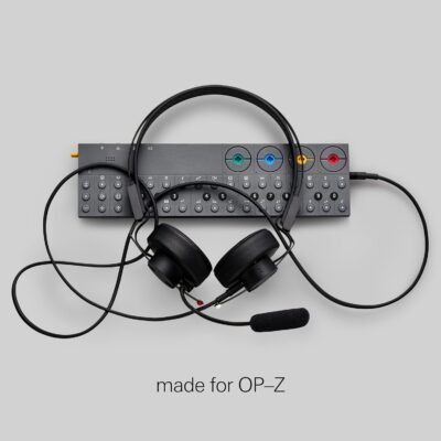 Teenage Engineering M-1 Personal Monitor Foldable Wired Headphones with Detachable and Built-in Microphone