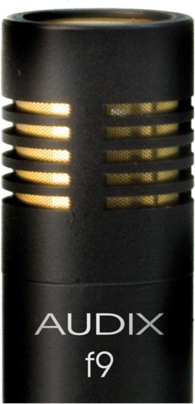 AUDIX f9 Small-Diaphragm Condenser Microphone for Drum Overheads and Acoustic Instruments