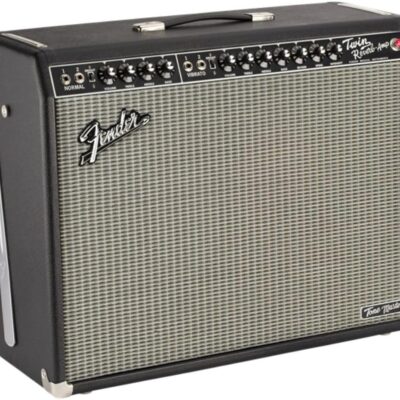 Fender Tone Master Twin Reverb Guitar Amplifier, Black, with 2-Year Warranty