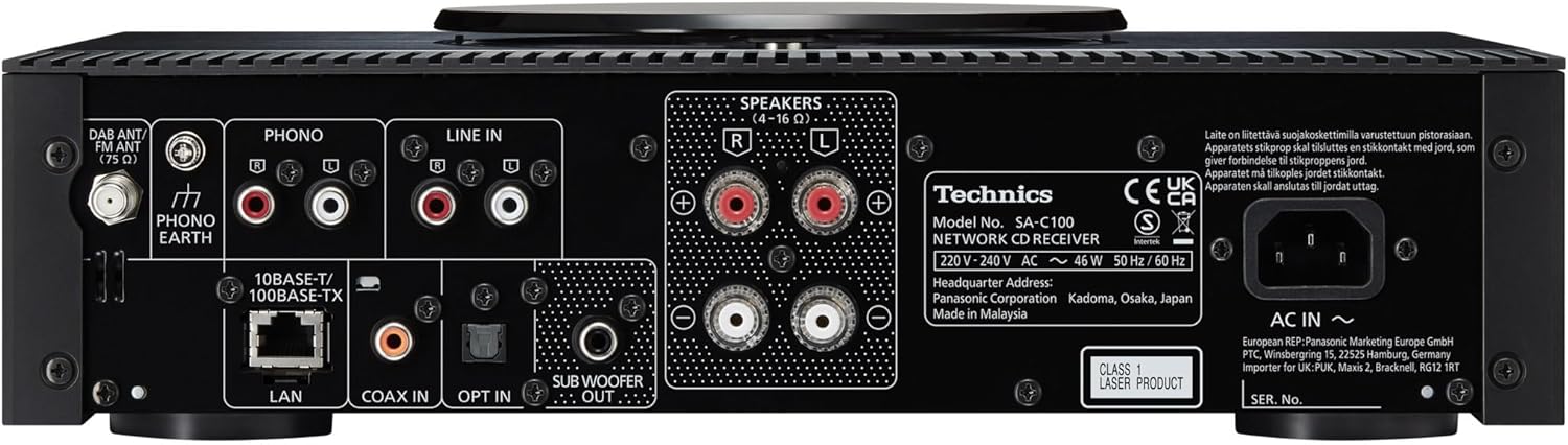 Technics SA-C100 Premium Class Network CD Receiver