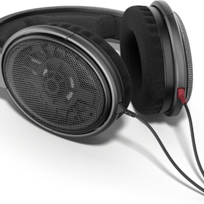 Sennheiser HD 600 – Audiophile Open-Back Dynamic Wired Headphones Over Ear with Natural Soundstage and Premium Comfort for Music Lovers, Open Metal Earpiece Covers, Black