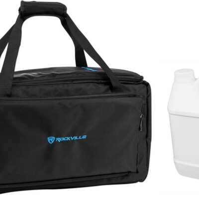 71FlF6M3R3L. AC SL1500 Audiosavings Bundle: American DJ ADJ 12P HEX IP 65 Outdoor Wash Up-Light Bundle with Rockville R720L Fog Machine & Rockville BAG1200 Travel Bag & Rockville RDX5M10 DMX Lighting Cable (4 Items)