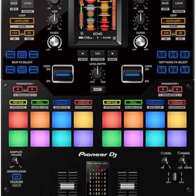 Pioneer DJ DJM-S11 Professional Scratch Style 2-Channel DJ Mixer for Serato DJ Pro or Rekordbox