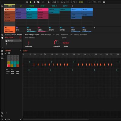 Native Instruments Maschine Mikro Mk3 Drum Controller, 25707