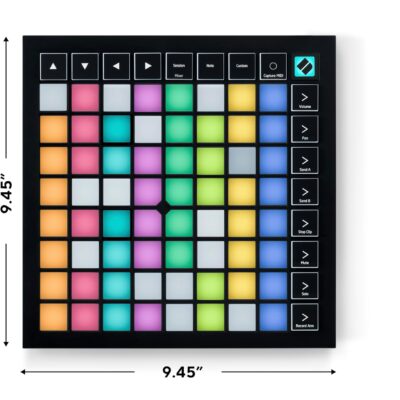 Novation Launchpad X MIDI Grid Controller for Ableton Live/Logic Pro — Easy Controls, Dynamic Note Playing, Scale Modes