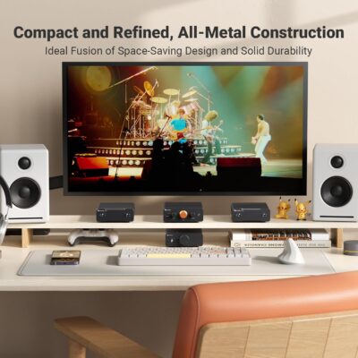 71GWgdrvtRL. AC SL1500 Fosi Audio P4 Mini Preamp with 3 RCA Inputs, Home Audio Stereo Pre amp for Amplifier/Active Subwoofer/Speakers, Preamplifier with 3-Level Adjustable Gain 3/6/9 dB, Bass and Treble Control